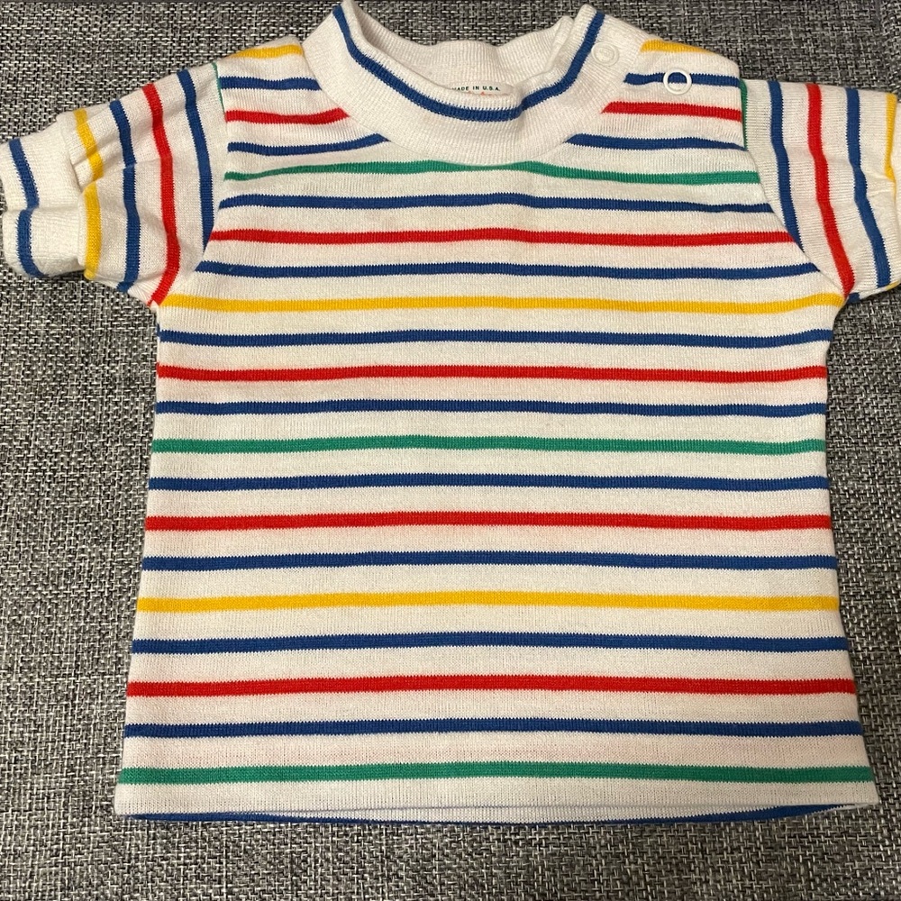 Vintage Baby Tee Health Tex 3 Months Y2K